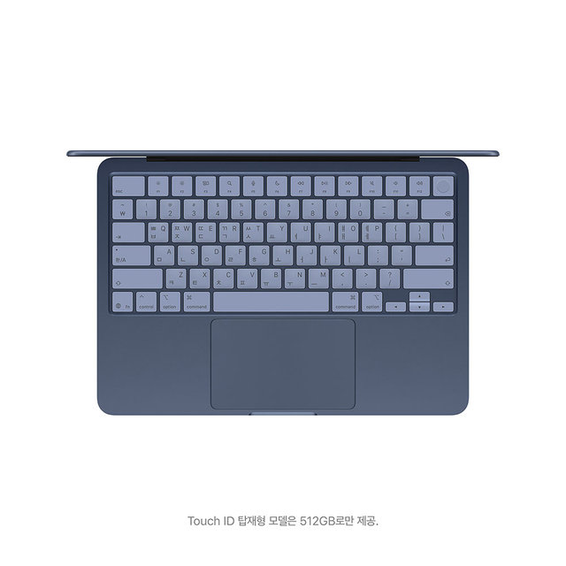 [임직원] 맥북 네오 13 A18 Pro 8GB RAM, 512GB SSD, Touch ID 키보드 - 인디고 [MHFG4KH/A]