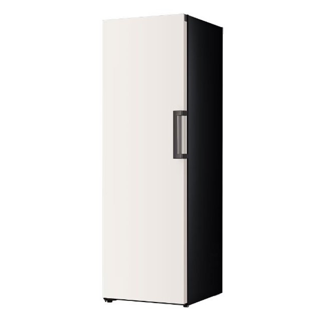 [미노출][우핸들/우오픈]오브제컬렉션 김치냉장고 스탠드형 Z323MEF (324L, 메탈, 베이지, 1등급)