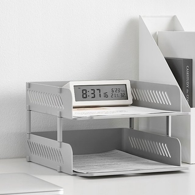 EL 2단 서류받침대 페이퍼 트레이