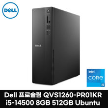 DELL [JS] 델컴퓨터 QVS1260-PR01KR 최신PC본체 인텔i5 슬림데스크탑 가정용 기업용 학교 병원