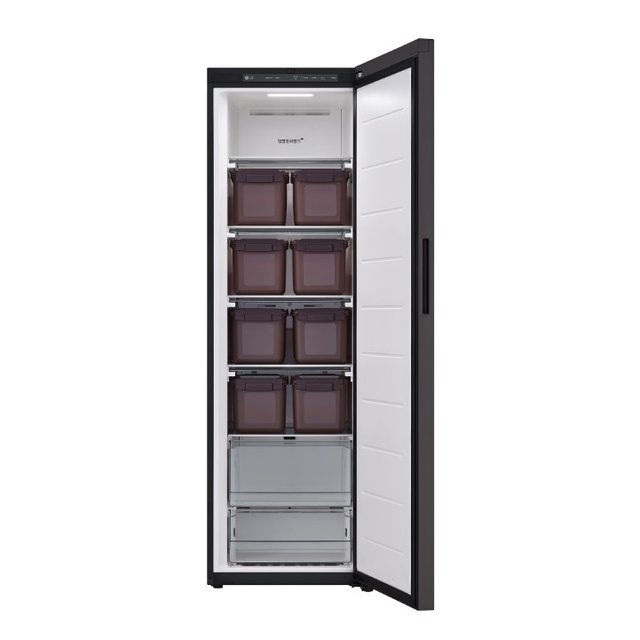 [미노출]오브제 컨버터블 김치냉장고 Z324GB5 좌오픈 (328L, 글라스, 베이지, 1등급)