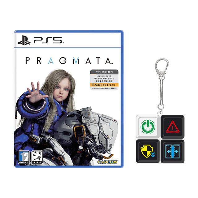 [~4/15 사전예약][ 예약 특전 : 특제 4구 LED 키캡 키링 ] PS5 프래그마타(예약판)