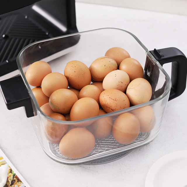 디온리 저소음 5.5L 투핸들 글라스 큐브 대용량 에어프라이어 +광파 NAA321BK