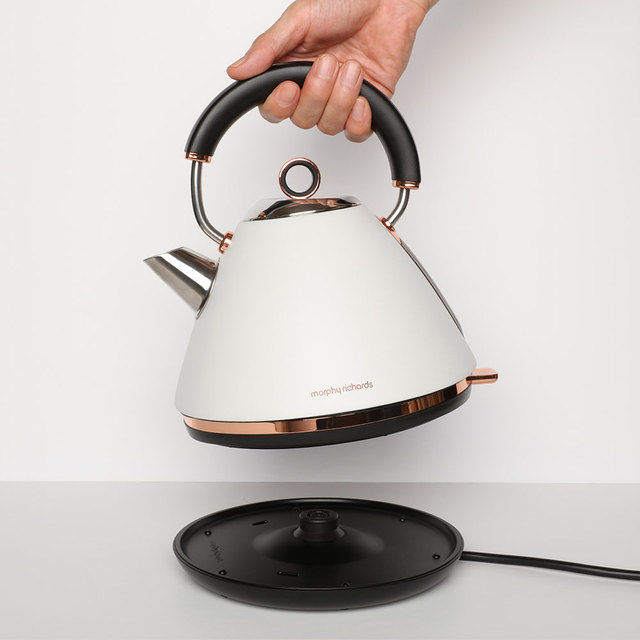 [최상급 / 월배점] (진열)모피리처드 전기포트 엑센트 화이트 MR-102026 (J)MR-102026