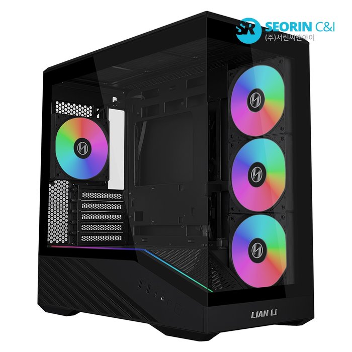 리안리 서린공식 리안리 Vector V100 ARGB MINI 블랙