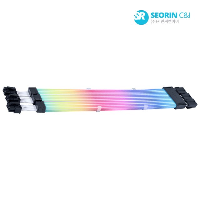 [서린공식] 리안리 STRIMER WIRELESS GPU 3x8핀 케이블 (PW12-1W, 0.36m)