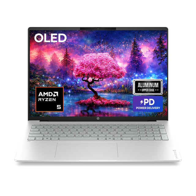 HP 옴니북 16-br0006AU R5 230 OLED 300nits 업무용 노트북