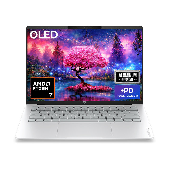 HP 옴니북 14-hn0017AU R7 250 OLED 300nits 업무용 노트북