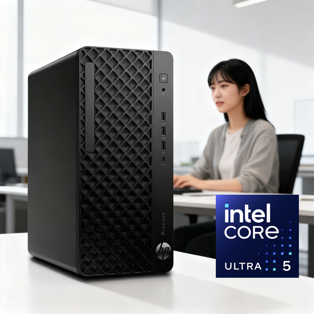 HP 데스크탑 PC Prodesk 4 TOWER G1i 울트라5 225 OS미포함 프리도스