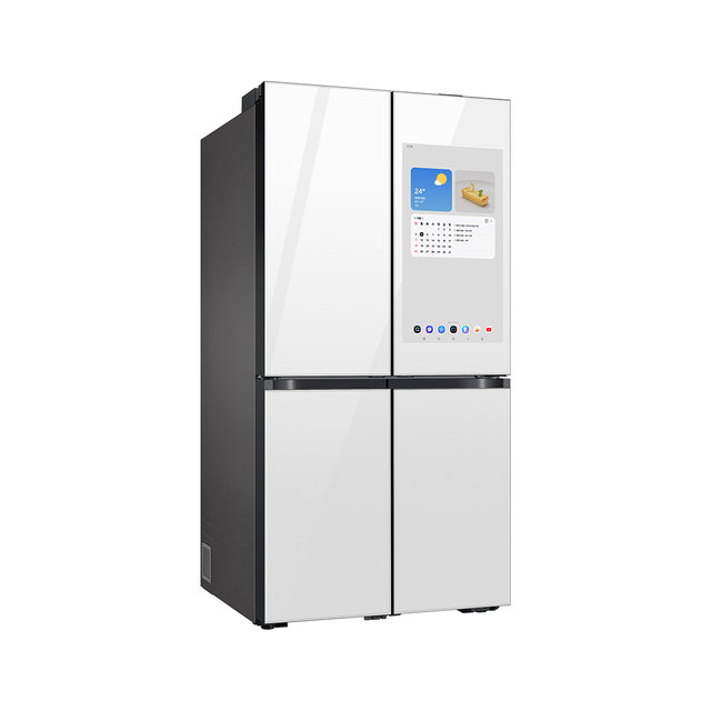 비스포크 AI 패밀리허브 4도어 냉장고 RM90H91B1W [864L, 클린 화이트]