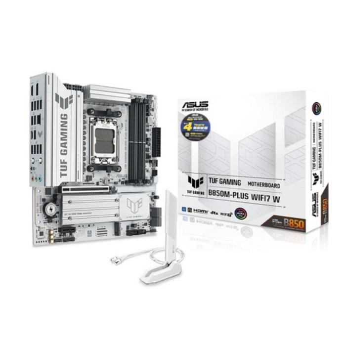 ASUS 포토리뷰 1+2+2만 ASUS TUF GAMING B850M-PLUS WIFI7 W 인텍앤컴퍼니