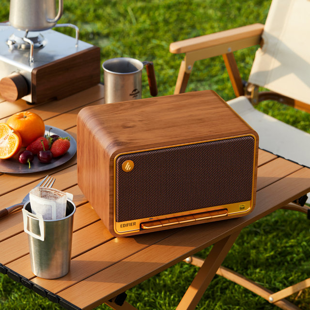 [하이마트몰 런칭특가] 에디파이어 D32 레트로 복고풍 무선 탁상 블루투스 스피커