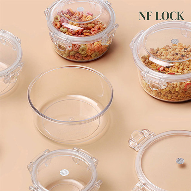 NF LOCK 엔에프락 트라이탄 밀폐용기 780ml 돔형3호