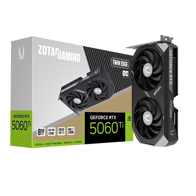  ZOTAC GAMING 지포스 RTX 5060 Ti Twin Edge OC D7 8GB_VGA