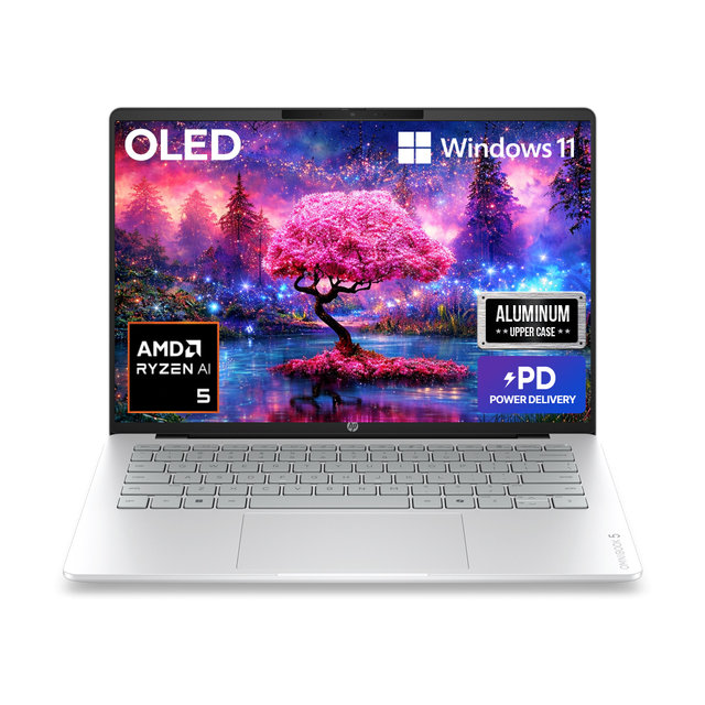 HP 옴니북 14-hm0019AU R AI 5 430 OLED 300nits 업무용 노트북 Windows 11 