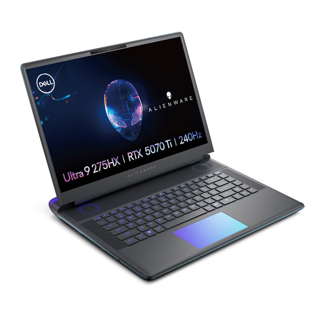  Dell Alienware 16 Area-51 게이밍 노트북 DAA16250-WH03KR U9 RTX5070TI 240Hz 32GB 1TB Win11 H