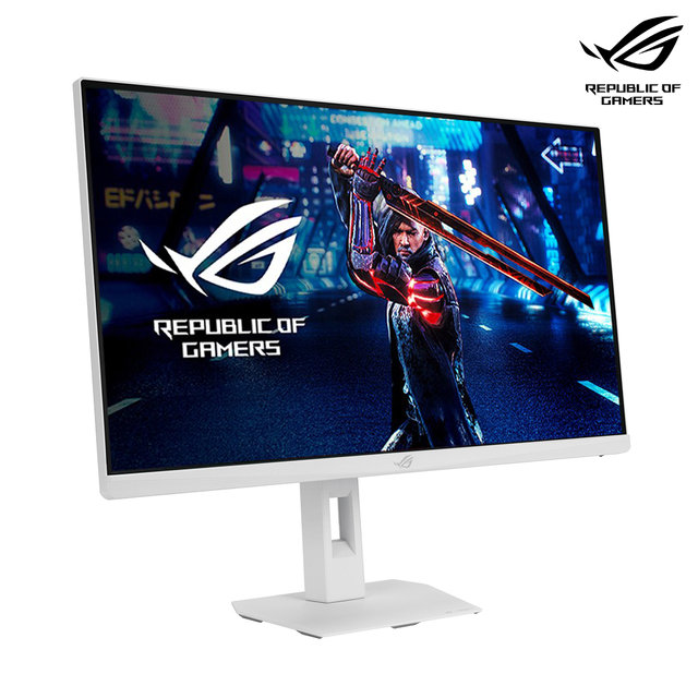 ASUS ROG STRIX XG27ACMES-W 68Cm IPS 평면 QHD 255Hz 화이트 게이밍 모니터