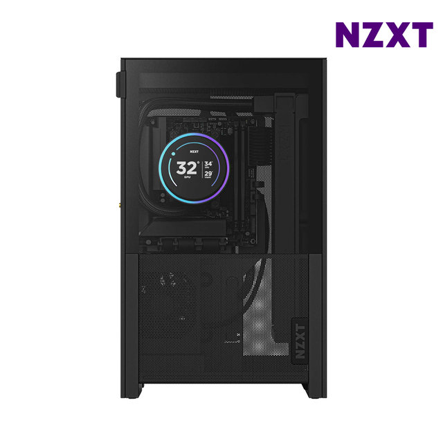 신제품 NZXT H2 FLOW 블랙 PC 미니케이스 라이저 5.0케이블 포함