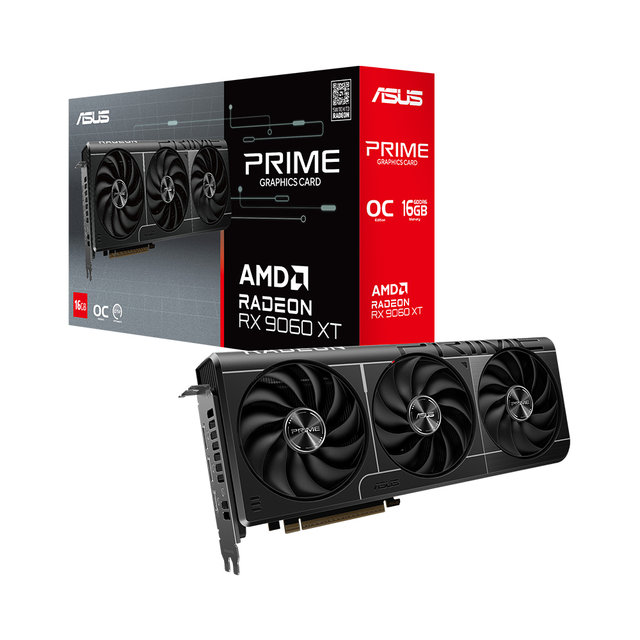 ASUS PRIME 라데온 RX 9060 XT OC D6 16GB 대원씨티에스_그래픽카드