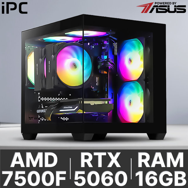 AMD 7500F_RTX5060_16GB 게이밍데스크탑 조립PC ASUS_IPC-02