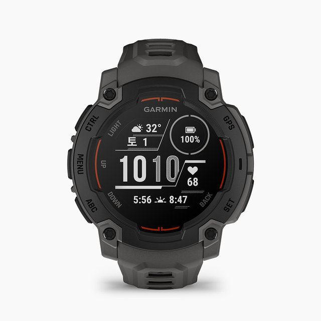 GARMIN 인스팅트 E 아웃도어 GPS 스마트워치 45mm (블랙)