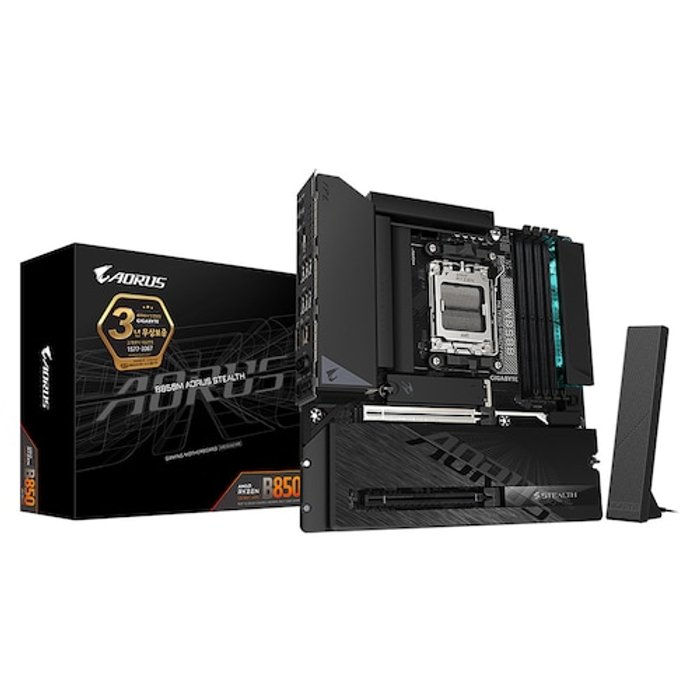 기가바이트 GIGABYTE B850M AORUS STEALTH 제이씨현
