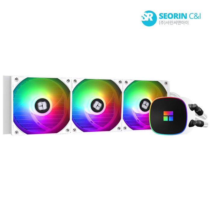Thermalright 서린공식 써멀라이트 FROZEN HORIZON 360 ARGB V2 서린 화이트