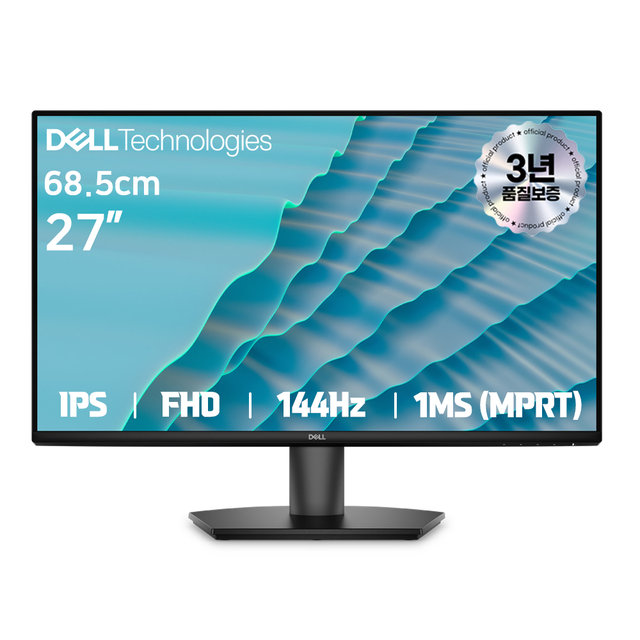 Dell 27 모니터 SE2726H IPS FHD 144Hz 사무용 가정용 업무용