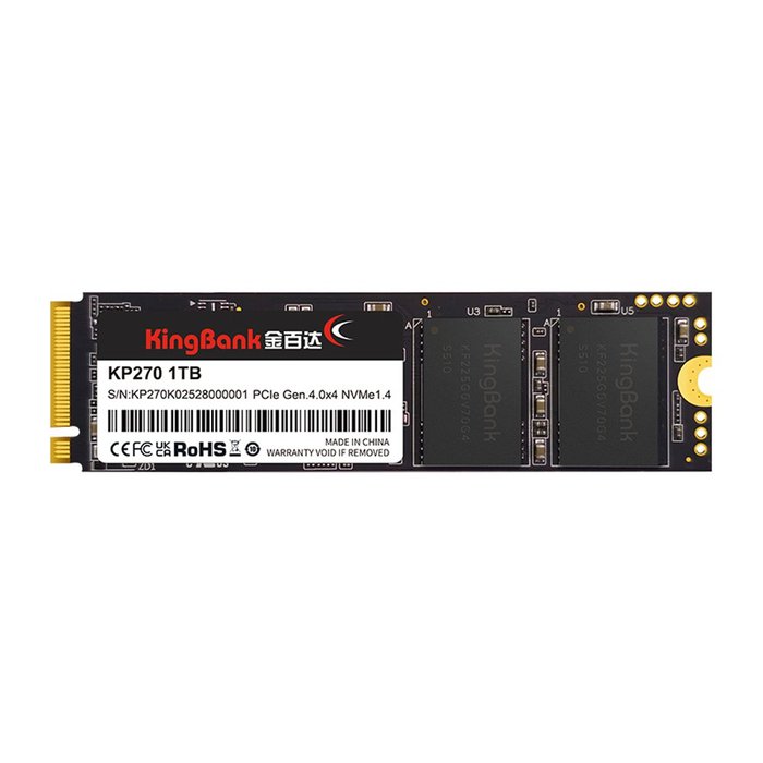 KingBank 한성컴퓨터 KingBank KP270 M.2 NVMe 1TB SSD