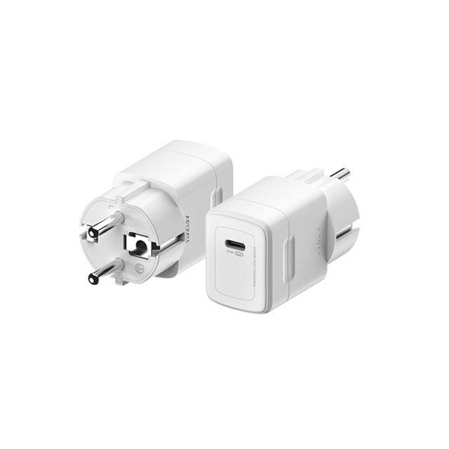 USB PD 25W PPS GaN 접지 초고속 미니 충전기 GB251 블랙
