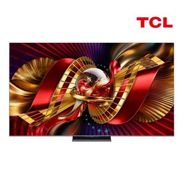 TCL King Electronics Appliances (Huizhou) Co. Ltd [구독] 189cm TCL SQD-Mini LED 4K TV 75C8L 스탠드형 의무60개월