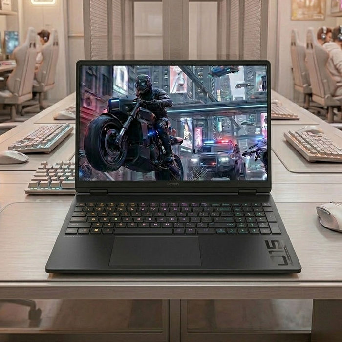 HP 라이젠5 240 RTX5060 하이퍼X 오멘 15-gb0044AX DDR5 24GB NVMe 2TB 윈도우11홈 게이밍노트북