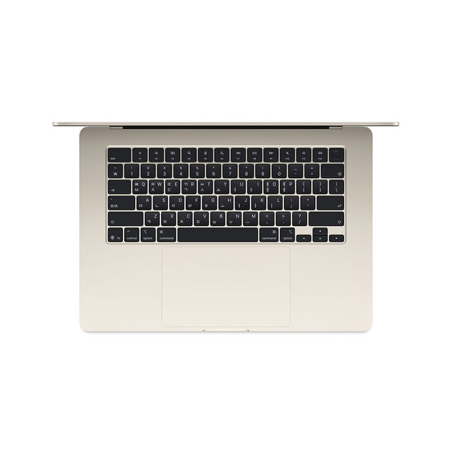 맥북에어 15 M5, 10코어 CPU, 10코어 GPU, 24GB RAM, 1TB SSD - 스타라이트 [MDVF4KH/A]