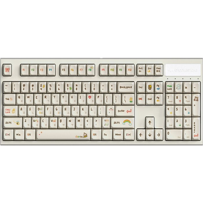 Groovestone GV10M-8K 수제윤활 따뜻한크레용 저소음 밀키축, 38g