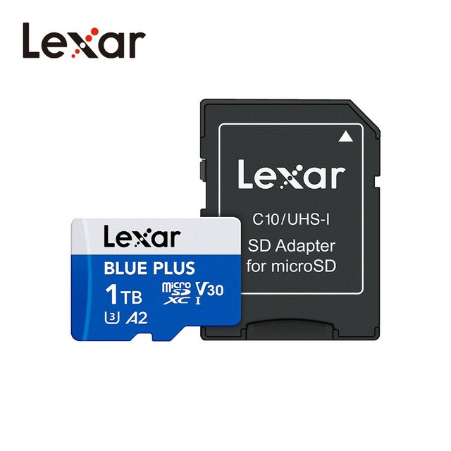 렉사 블루 플러스 마이크로 SD 메모리카드Lexar BLUE PLUS microSDXC™ UHS-I Card 1TB