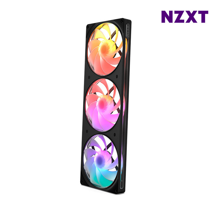 NZXT F420 RGB Reverse V2 블랙 RGB팬 리버스팬 일체형
