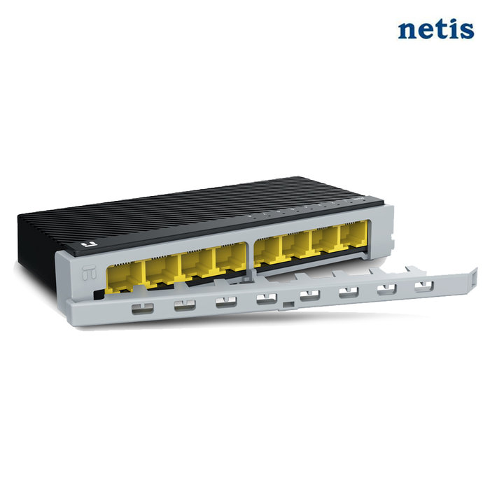 네티스 ST3108GC 스위칭허브 8포트 기가 스위치 허브 세이프 가드