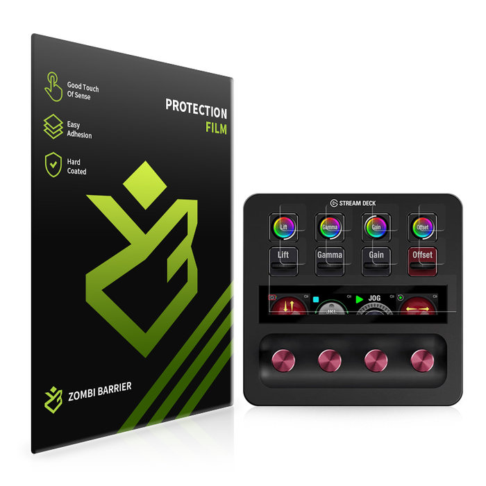 좀비베리어 엘가토 Stream Deck + 스트림덱 플러스 저반사 지문방지 액정보호필름