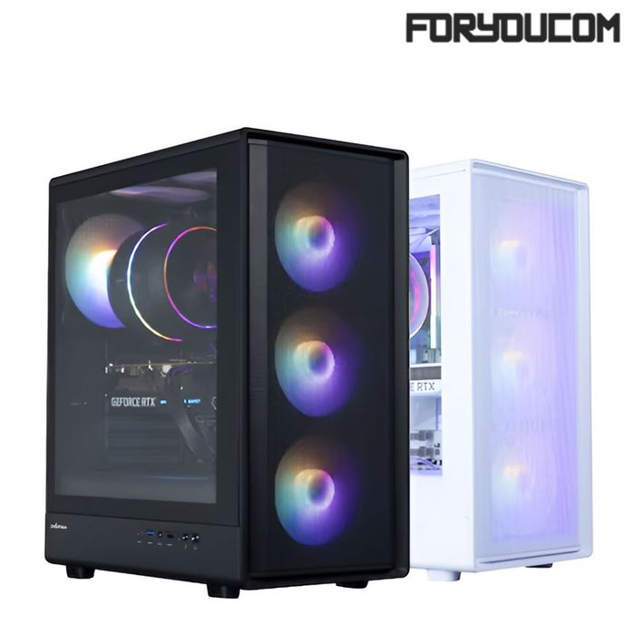포유컴퓨터 FORYOUCOM 라이젠5 9500F RTX5060 8GB RAM 16GB SSD 1TB 조립PC 게이밍 컴퓨터 데스크탑 본체 전문가 조립 5368