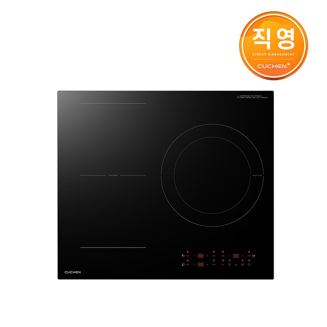 쿠첸 FLEX 3구 인덕션 빌트인 CIR-PB330TOB2