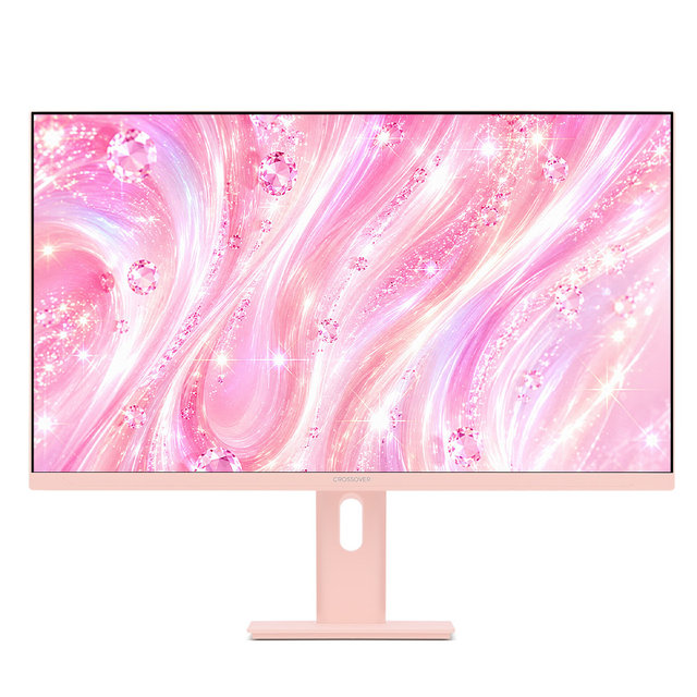 크로스오버 27QP124CM IPS QHD USB-C 핑크에디션 68cm 120Hz 피벗 게이밍 모니터