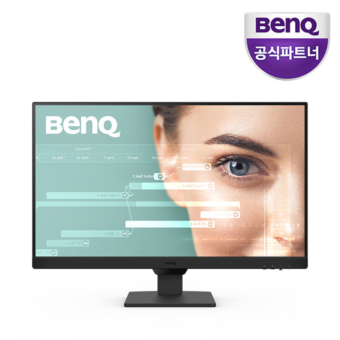 12%카드할인 혜택가 125,840 총판 벤큐 GW2490P 아이케어 120Hz 눈보호 스피커내장 올라운드 사무용 무결점 모니터