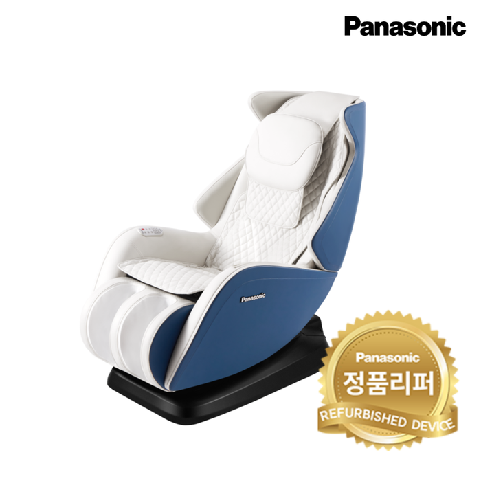 [중고] S급리퍼 파나소닉 안마의자 EP-MA05 화이트&클래식블루 무상A/S 1년 보장