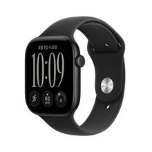 Apple 애플워치12 46mm GPS(블랙,블랙스포츠ML) - [MJEL4KH/A]