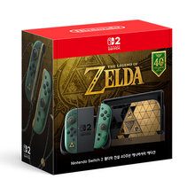 닌텐도 [~10/27 사전예약] SWITCH2본체 젤다의 전설 40주년 애니버서리 에디션