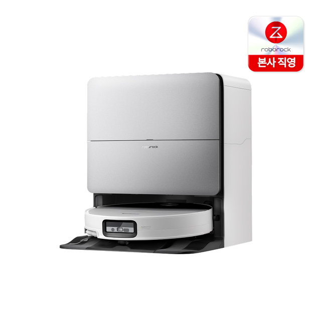 [스팀 Ver.] 로보락 S10 MaxV Ultra Steam 로봇청소기, 화이트 스팀모델