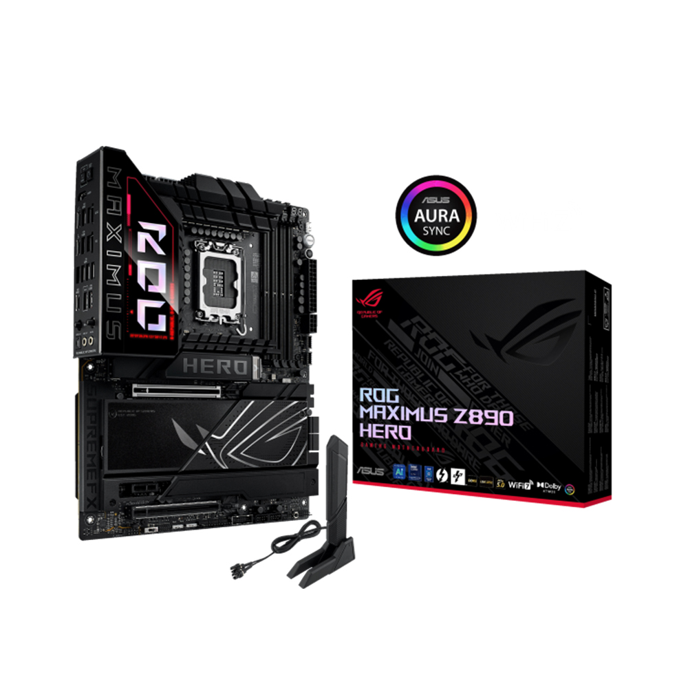 포토리뷰2+2+5만 ASUS ROG MAXIMUS Z890 HERO 인텍앤컴퍼니 공인인증점