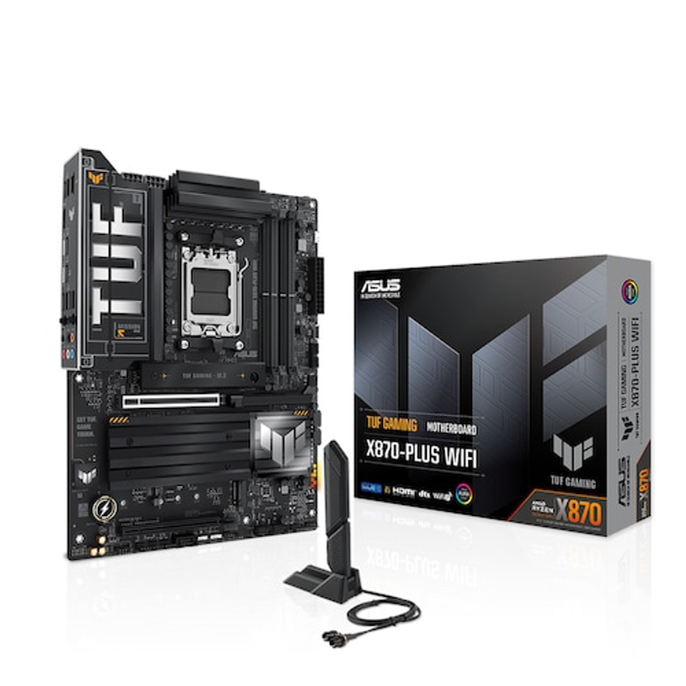 ASUS 포토리뷰2+3+2만 ASUS TUF GAMING X870-PLUS WIFI 메인보드 인텍앤컴퍼니 공인인증점