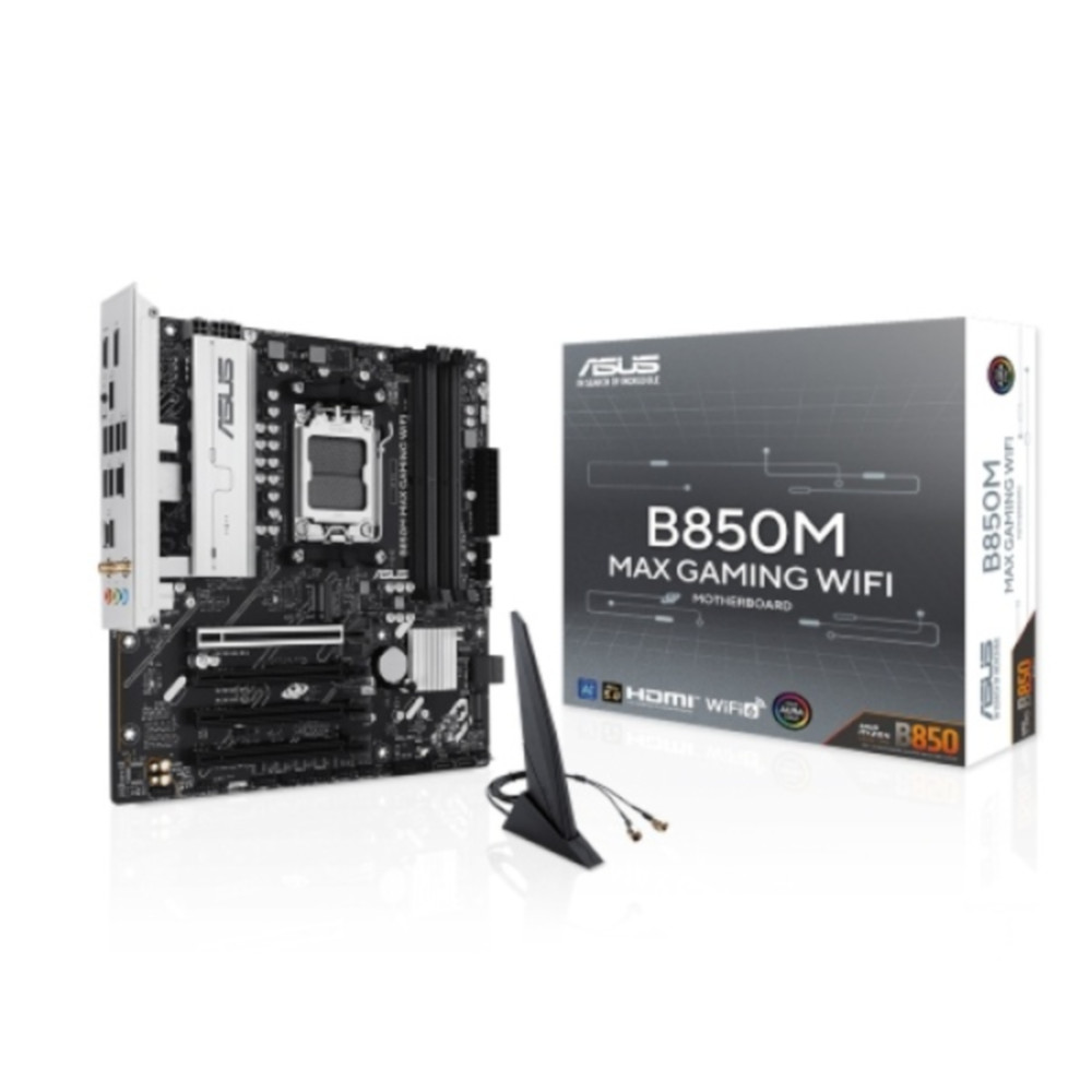 포토리뷰1+2+2만 ASUS B850M MAX GAMING WIFI 인텍앤컴퍼니 공인인증점