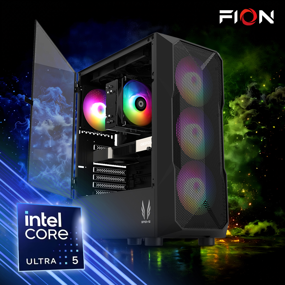 파이온 울트라5 225 8G 1T NVME 조립PC 사무용 데스크탑 가정용 주식용 오피스용 컴퓨터 본체